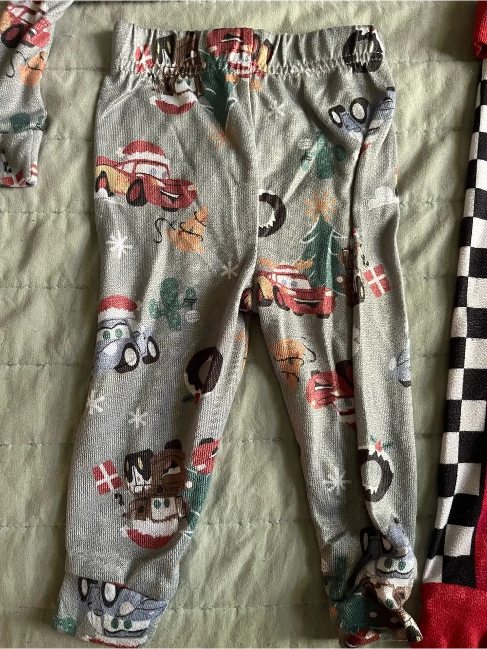 Disney Pixar Cars Pajamas 18M Lightning McQueen 2 Set Bundle